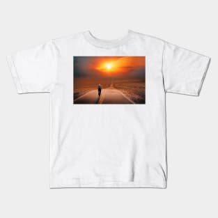 endless route Kids T-Shirt